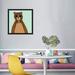 East Urban Home Hipster Bear II by Sd Graphics Studio - Graphic Art Print Canvas in Gray | 37 H x 37 W x 1.5 D in | Wayfair