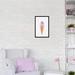 East Urban Home Pink Ice Cream by Sisi & Seb - Photograph Print Canvas in Blue/Brown/Pink | 26 H x 18 W x 1.5 D in | Wayfair