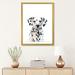 East Urban Home Dalmatian Puppy by Watercolor Luv - Painting Print Paper/Metal in Brown/Gray/Green | 32 H x 24 W x 1 D in | Wayfair