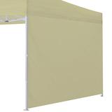 Arlmont & Co. Amaal 10' x 10' Side Wall only for Canopy Tent Fabric in Green/Brown | 120 H x 120 W x 0.01 D in | Wayfair