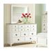 Birch Lane™ Montreal 9 Drawer Standard Dresser/Chest Wood in White | 42 H x 60 W x 19 D in | Wayfair 0EB3525A1A904AE481B84E663E34E012