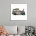 The Holiday Aisle® Christmas Cars IV by Jennifer Paxton Parker - Painting Print on Canvas Canvas | 30 H x 30 W x 1.25 D in | Wayfair