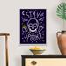 The Holiday Aisle® Neon Halloween II by Victoria Barnes - Textual Art Print on Canvas Canvas | 26 H x 20 W x 1.75 D in | Wayfair