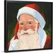 The Holiday Aisle® Santa Claus Specs I by Jacob Green - Painting Print on Canvas Canvas | 14 H x 14 W x 1.75 D in | Wayfair