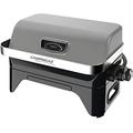 Campingaz Gasgrill Attitude2go CV, raucharmer Tischgrill, tragbarer Balkon-, Camping-Grill, mit Deckel, Thermometer und Gusseisen-Grillrost, Betrieb mit CV Gaskartuschen, Grau