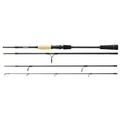 Daiwa Megaforce Travel Spin MFTS 40G, 2.4 metres, 7.87ft, 10-40 grams, 4 Parts, Travel-Spinning Fishing Rod, 11898-240