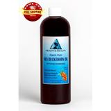 SEA BUCKTHORN OIL UNREFINED ORGANIC EXTRA VIRGIN CO2 EXTRACTED PRIME PURE 32 OZ