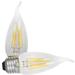 Sylvania 40760 - LED5B10BENTDIM950CL13YTLBL2 12/CS 2/SKU Candle Tip LED Light Bulb