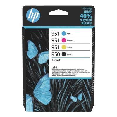 HP 4er-Set Tintenpatronen »6ZC65AE« HP 950 BK - HP 951 CMYK schwarz