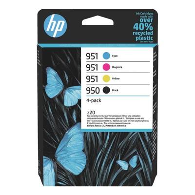 4er-Set Tintenpatronen »6ZC65AE« HP 950 BK - HP 951 CMYK schwarz, HP