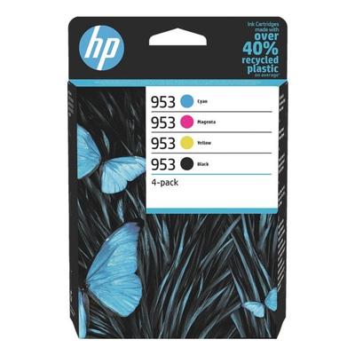 HP 4er-Set Tintenpatronen »6ZC69AE« HP 953 CMYK schwarz