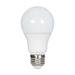 Satco 5.5 Watt (40 Watt Equivalent), A19 LED, Non-Dimmable Light Bulb, Warm, E26/Medium (Standard) Base in White | 4.31 H x 2.38 W in | Wayfair