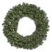 Lark Manor™ Alanny Artificial Fir Wreath Dura-Lit Traditional Faux in Green/White | 72 H x 72 W x 5 D in | Wayfair 560500A4C70F4C8D9D39903C62ADEBD4