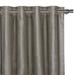 Eastern Accents Meridian Solid Weave Solid Color Room Darkening Grommet Single Curtain Panel Polyester | 120 H in | Wayfair 7V8-CUD-179-GR