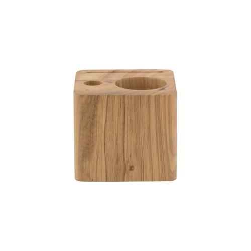 Securit® Rechnungsmappe ""Holzblock"" 7x8x8cm | 0,2kg