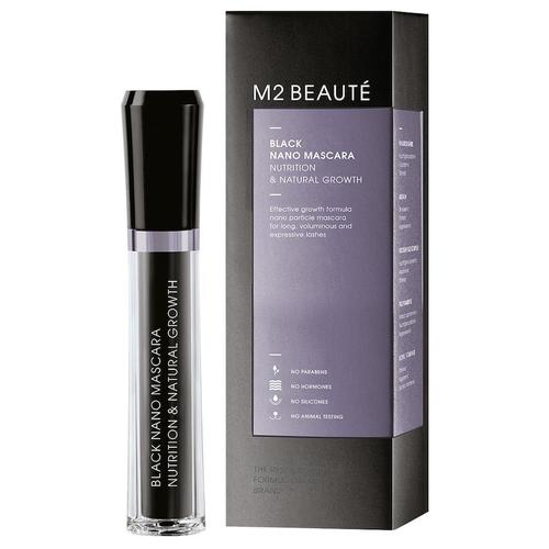 M2 Beauté - Black Nano Mascara 6 ml BLACK