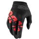 100% iTrack Black Camo Jugend Motocross Handschuhe, schwarz-grün-mehrfarbig, Größe M