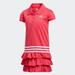 Adidas Dresses | Adidas Baby Girl's Ruffled Polo Dress | Color: Pink | Size: 18mb