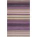 Indigo/White 96 x 60 x 0.25 in Area Rug - Ebern Designs Cruz Wool/Multicolor Area Rug Cotton/Wool | 96 H x 60 W x 0.25 D in | Wayfair