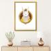 East Urban Home Spiffy Animals IV by Victoria Borges - Painting Print Paper/Metal in Brown/Green/Yellow | 32 H x 24 W x 1 D in | Wayfair