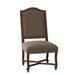 Side Chair - Fairfield Chair Leon 24" Wide Side Chair Other Performance Fabrics in Brown | 46.5 H x 24 W x 30 D in | Wayfair 5484-05_9508 17_Walnut