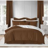 Colcha Linens Brunswick Bed Skirt, Copper in Brown | 15 H x 72 W x 84 D in | Wayfair CPP-BW-CP-BF-CK