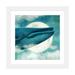 East Urban Home Dream of the Whale Square by Terry Fan - Graphic Art Print Paper in Blue | 16 H x 16 W x 1 D in | Wayfair