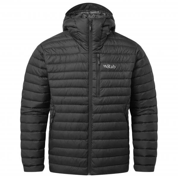 Rab - Microlight Alpine Jacket - Daunenjacke Gr M schwarz/grau