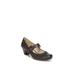 Wide Width Women's Rozz Dress Shoes by LifeStride in Dark Brown (Size 10 W)