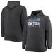 Men's Fanatics Branded Heathered Charcoal New York Giants Big & Tall Practice Pullover Hoodie