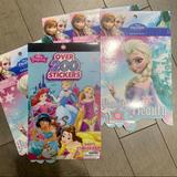 Disney Party Supplies | 5 Frozen & Disney Princess Sticker Books | Color: Pink/Purple | Size: Os