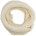 Levi's Women's Classic Knit Infinity Cold Weather Scarf, Cream, One Size