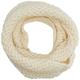 Levi's Women's Classic Knit Infinity Cold Weather Scarf, Cream, One Size