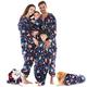 Matching Family Christmas Pyjamas Set, Flannel Onesies Holiday Xmas Pj Sets Couples Pajama Sleepwear for Mens Dad Red Deer Size M