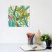 East Urban Home Jungle Roar I by Chariklia Zarris - Painting Print Canvas in Brown/Green | 12 H x 12 W x 0.75 D in | Wayfair