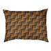 Tucker Murphy Pet™ Cheng Fractured Designer Pillow Fleece, Polyester in Brown | 8 H x 28 W x 6 D in | Wayfair 378B779C15114B98A8ED156DFCAB58B4