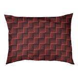Tucker Murphy Pet™ Cheng Fractu Designer Pillow Fleece, Polyester in Red | 8 H x 28 W x 6 D in | Wayfair 649C6E5118314FE186A5B49FC1CA06D1