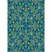 Blue 0.35 in Indoor Area Rug - East Urban Home Damask Wool Area Rug Wool | 0.35 D in | Wayfair 165627E28F914D0E87AA70D0AF0EF04E