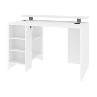 Electra 48W Gaming Desk in white - Bestar 169400-000017