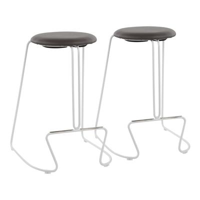 Finn Counter Stool ( Set of 2 ) - LumiSource B26-FINN WGY2