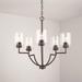 Homeplace by Capital Lighting Fixture Company Carter 26 Inch 5 Light Chandelier - 439351BZ-500