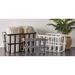 Gracie Oaks 3 Piece Metal Basket Set Metal in Gray | 10.04 H x 10.4 W x 15.94 D in | Wayfair 0B9181D5154B4942A7B608E78A2F98B2