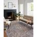 Gray/Indigo 60 x 0.25 in Area Rug - Chris Loves Julia x Loloi Rosemarie Oriental Graphite/Gold Rust/Ivory/Purple Area Rug | 60 W x 0.25 D in | Wayfair