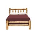 Loon Peak® Freshford Solid Wood Low Profile Standard Bed Wood in Brown | 48 H x 74 W x 96 D in | Wayfair 6F54069D6CD24497A1E1550D73EB4EFA