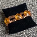 J. Crew Jewelry | J Crew Rose Gold & Orange Bracelet | Color: Gold/Orange | Size: Os