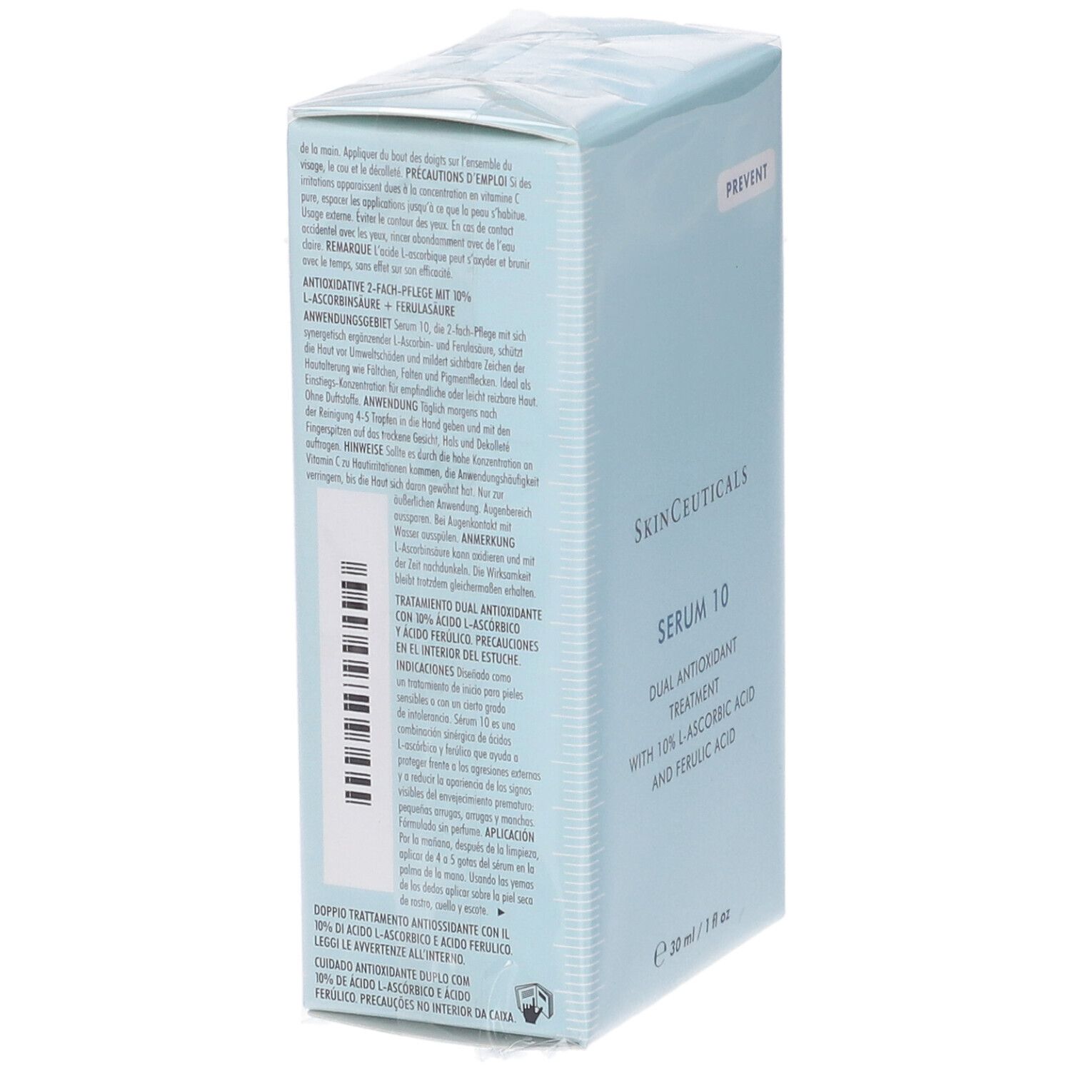 SkinCeuticals Serum 10 Siero antiossidante a base di Vitamina C pura p