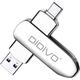 DIDIVO 256GB Memory Stick USB 3.0 Type C Dual OTG USB C Flash Drive High Speed Metal Thumb Drive Pen Drive Memory Stick for PC, Tablet, Mac, MacBook,USB-C Smart Phone