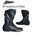 RST TRACTECH EVO 1516 MOTORBIKE SPORT BOOTS Motorcycle Motocross Moto GP Racing CE Approved Boots Black - UK 9 / EU 43
