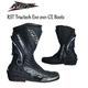 RST TRACTECH EVO 1516 MOTORBIKE SPORT BOOTS Motorcycle Motocross Moto GP Racing CE Approved Boots Black - UK 9 / EU 43