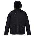 HARD LAND Men’s Winter Jacket Waterproof Outdoor Windproof Hooded Insulated Coat Parka Work Wear Size M Black